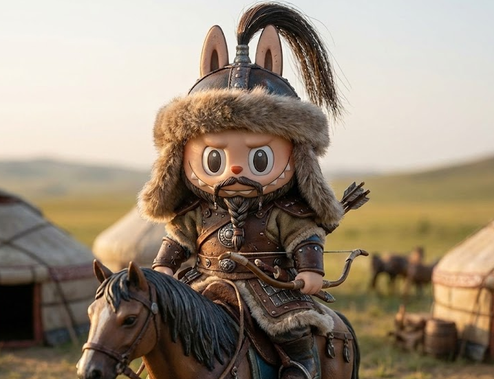 Genghis Khan Labubu