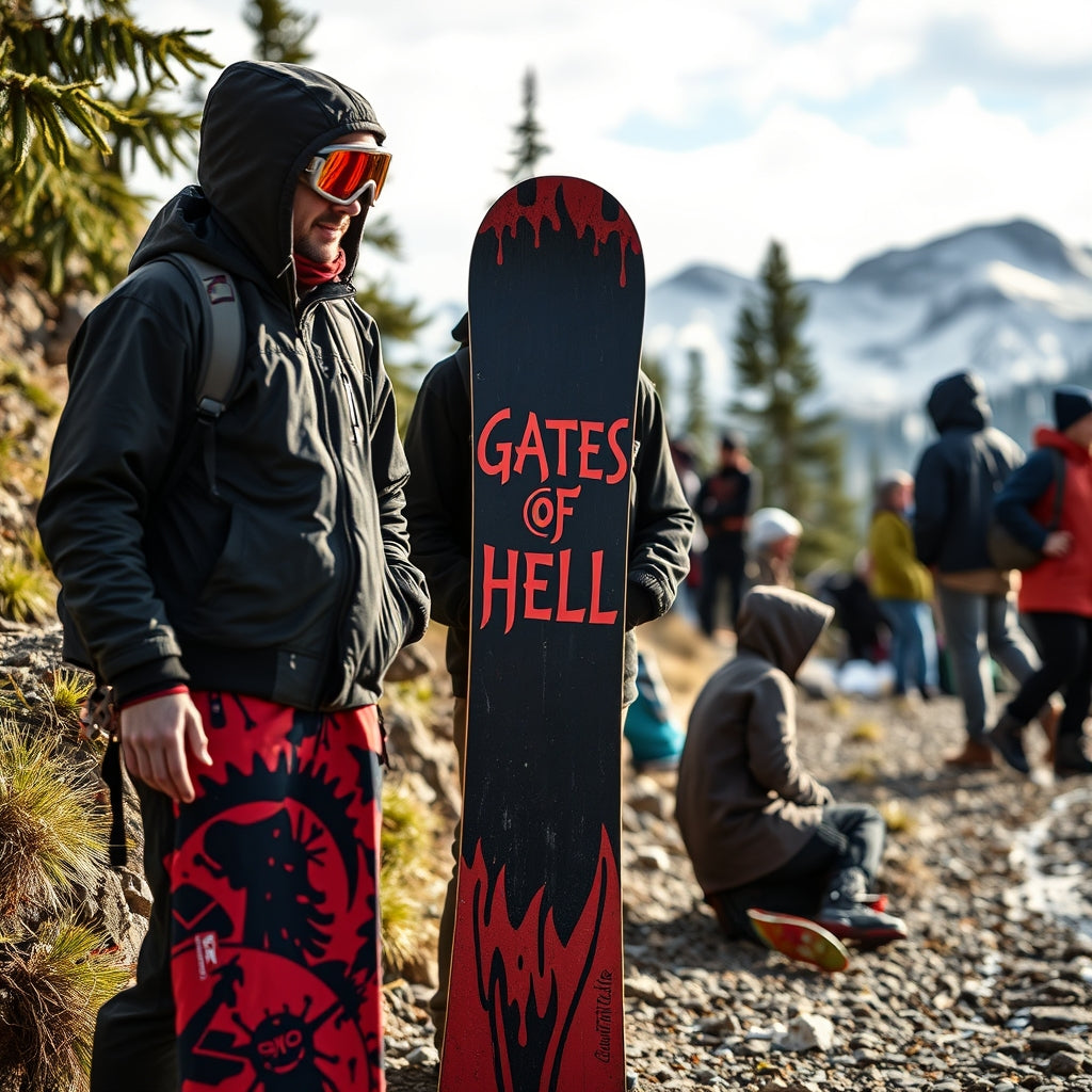 Conquer Extreme Terrain with the Gates of Hell Snowboard