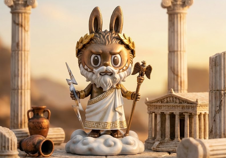 Ancient Greek God Labubu