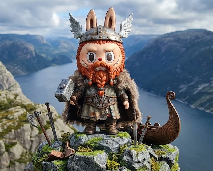 Norse Mythology God Labubu